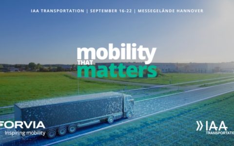 FORVIA presenta tecnologías sostenibles innovadoras para vehículos comerciales en la Feria Internacional de Transporte de Hannover 2024