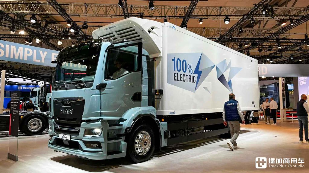 IAA 2024: Camiones eléctricos puros e interiores de motor de hidrógeno se presentan juntos, innovación en la cadena cinemática diésel, interpretación de las exhibiciones de MAN en Alemania.