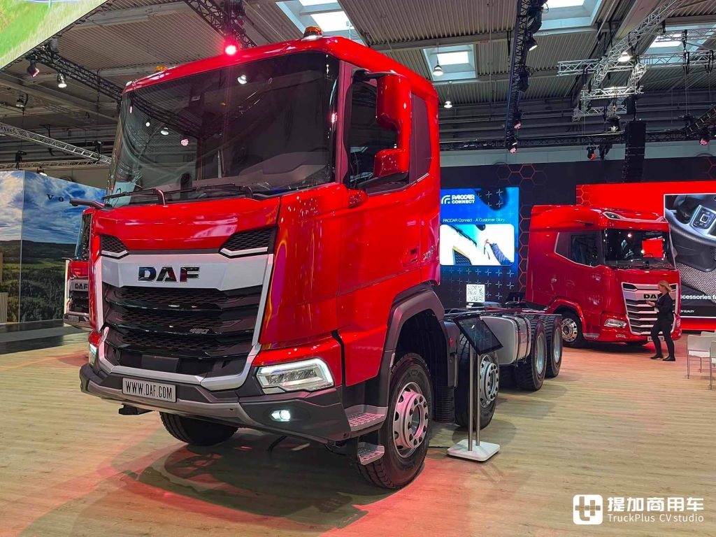 2024IAA: Motor diésel de ciclo Miller en exhibición, toda la gama de modelos diésel presentada, interpretación de los productos DAF de los Países Bajos