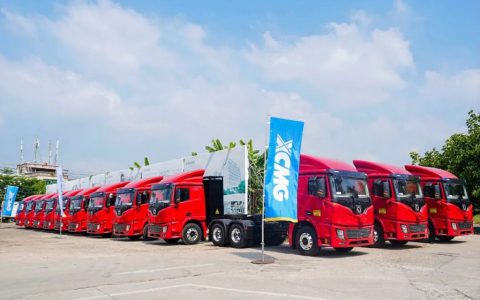 ¡Energía en movimiento en Fujian! Entrega de 100 camiones eléctricos de nueva energía de XCMG