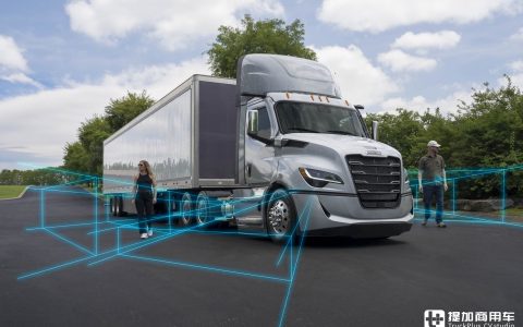 El camión pesado de clase 8 más vendido de América del Norte, la nueva cabina de vida Freightliner Cascadia de quinta generación