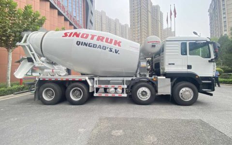 Fiable y duradero, liderazgo en calidad | El camión mezclador versión ZNDC de Sinotruk se convierte en el nuevo motor para mejorar la eficiencia operativa