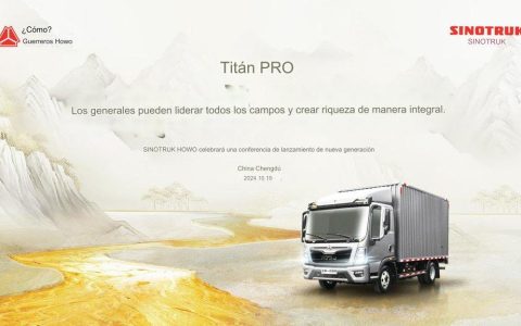 La nueva generación del HOWO Hanjiang PRO de Sinotruk se lanza en Chengdu