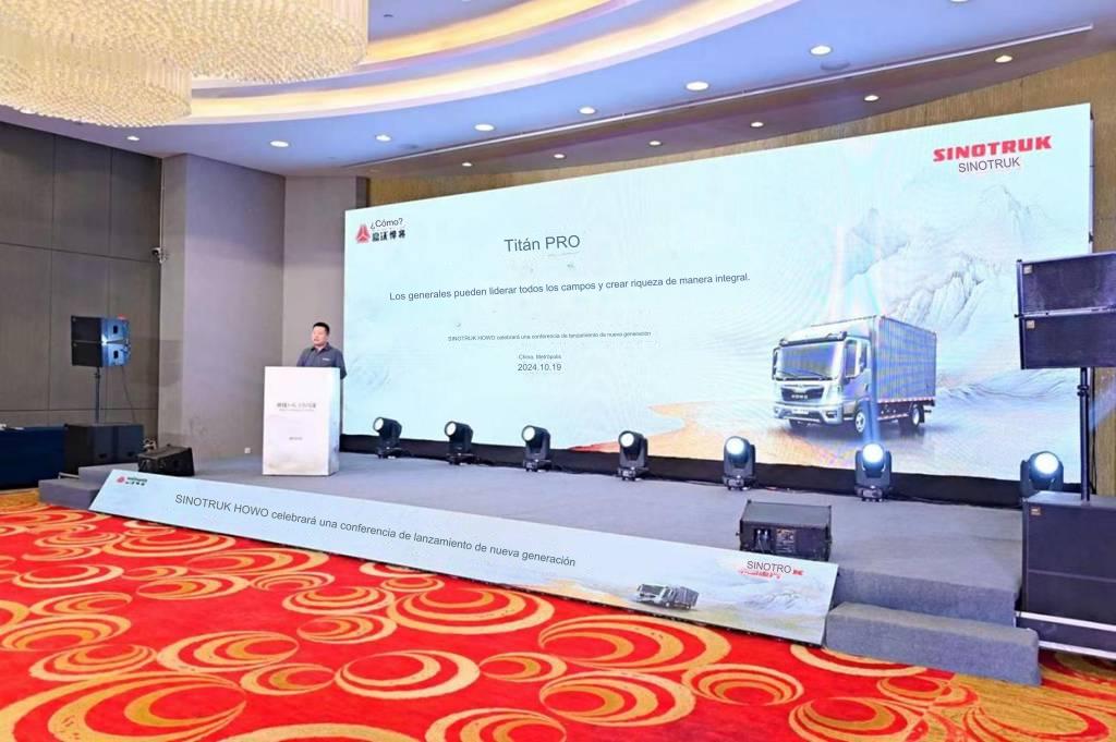 La nueva generación del HOWO Hanjiang PRO de Sinotruk se lanza en Chengdu