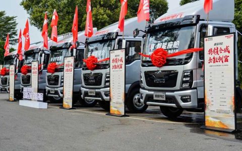 China National Heavy Duty Truck lanza en Guangzhou la nueva generación del HOWO Hanjian PRO: Una renovación total que lidera una nueva era en camiones ligeros