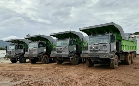 Servicio a clientes globales | Exportación masiva de camiones eléctricos mineros de Xugong a África