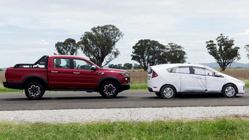 El "rey de la seguridad" de la industria de las camionetas, la nueva Huntour ganó la calificación de seguridad de cinco estrellas de ANCAP en Australia