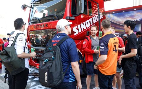 ¡El “exoesqueleto mecánico” apareció en el stand de SITRAK China Heavy-Duty Trucks durante el Gran Premio de Fórmula 1 de China! ¿Qué tipo de camión es este?