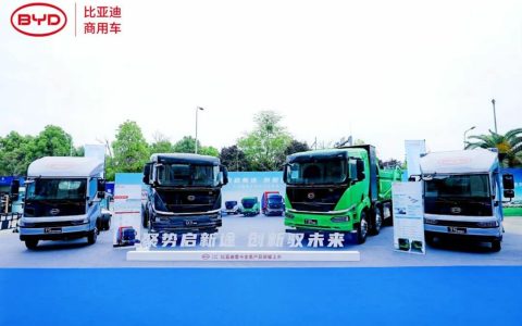 ¡Convergencia de fuerzas para un nuevo camino, innovación al timón del futuro! BYD lanza la gama completa de camiones pesados eléctricos