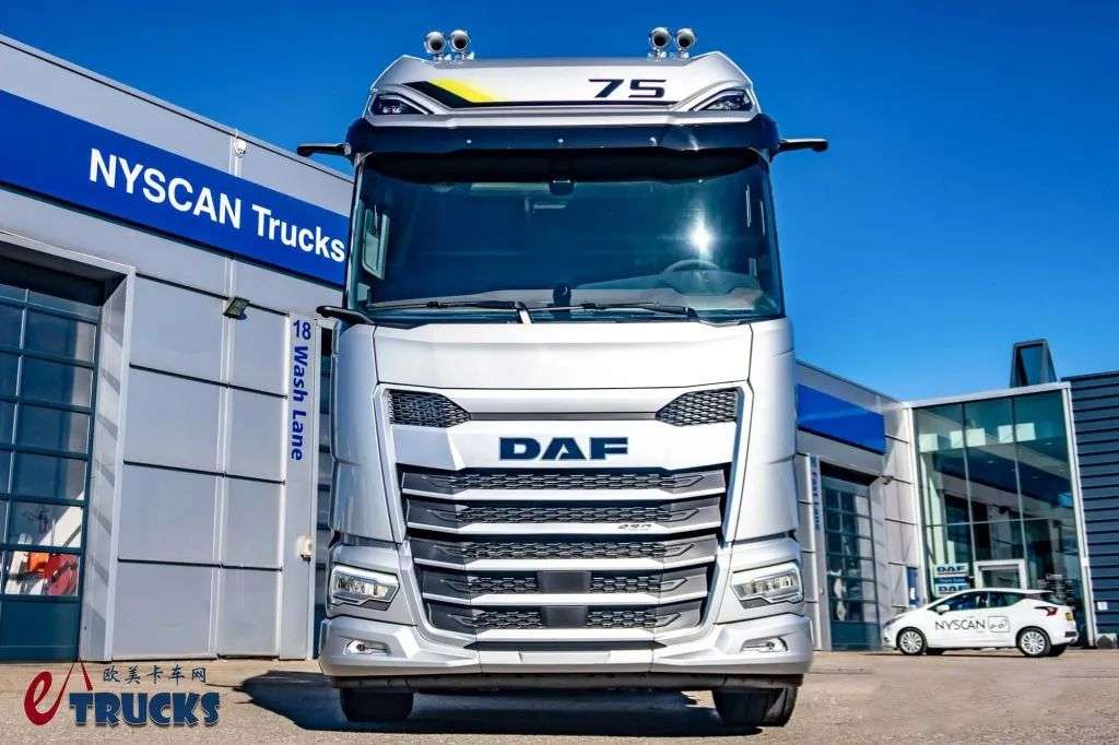¡Edición limitada mundial a 75 unidades! El tándem de cabina DAF XG+ — el buque insignia del fabricante neerlandés