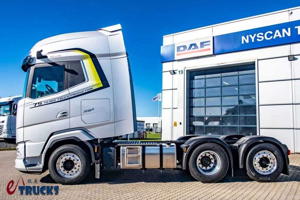 ¡Edición limitada mundial a 75 unidades! El tándem de cabina DAF XG+ — el buque insignia del fabricante neerlandés