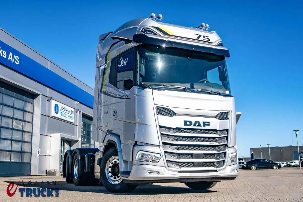 ¡Edición limitada mundial a 75 unidades! El tándem de cabina DAF XG+ — el buque insignia del fabricante neerlandés
