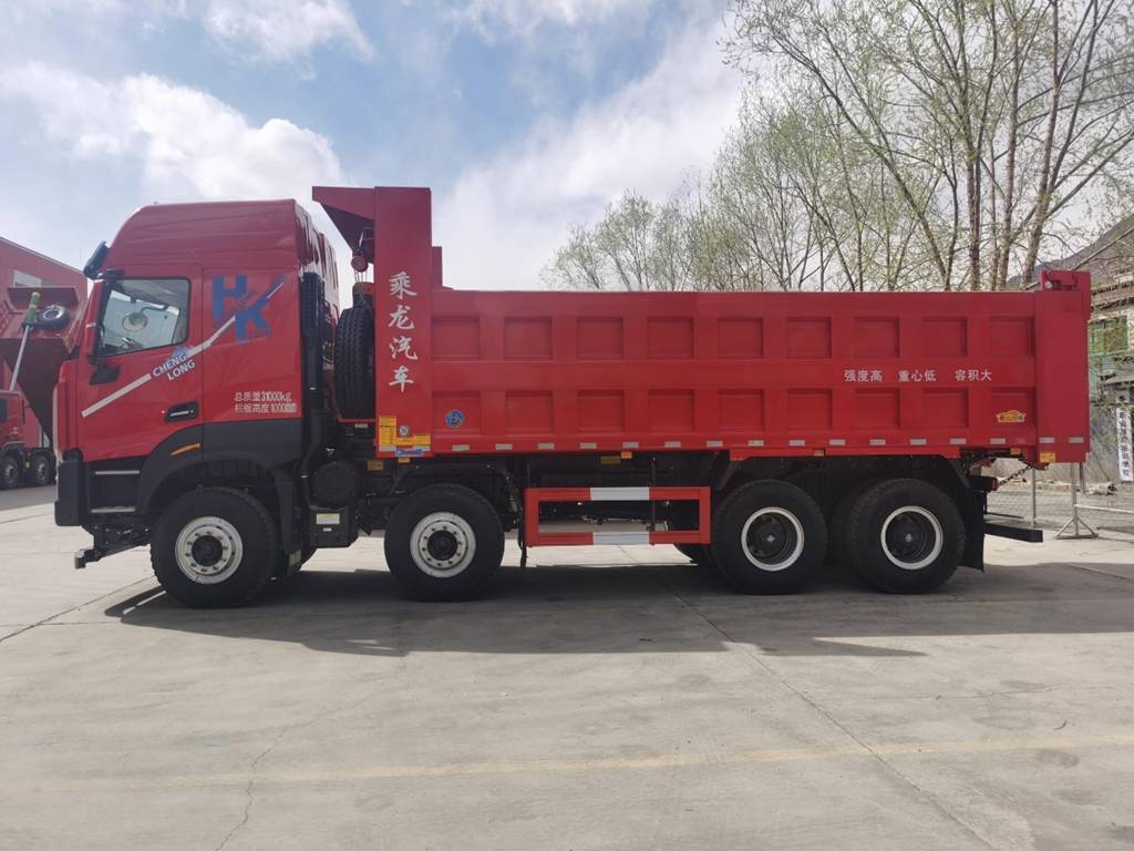Gran capacidad de carga! El camión basculante de lujo de la marca Chenglong HK le ayudará a ganar más