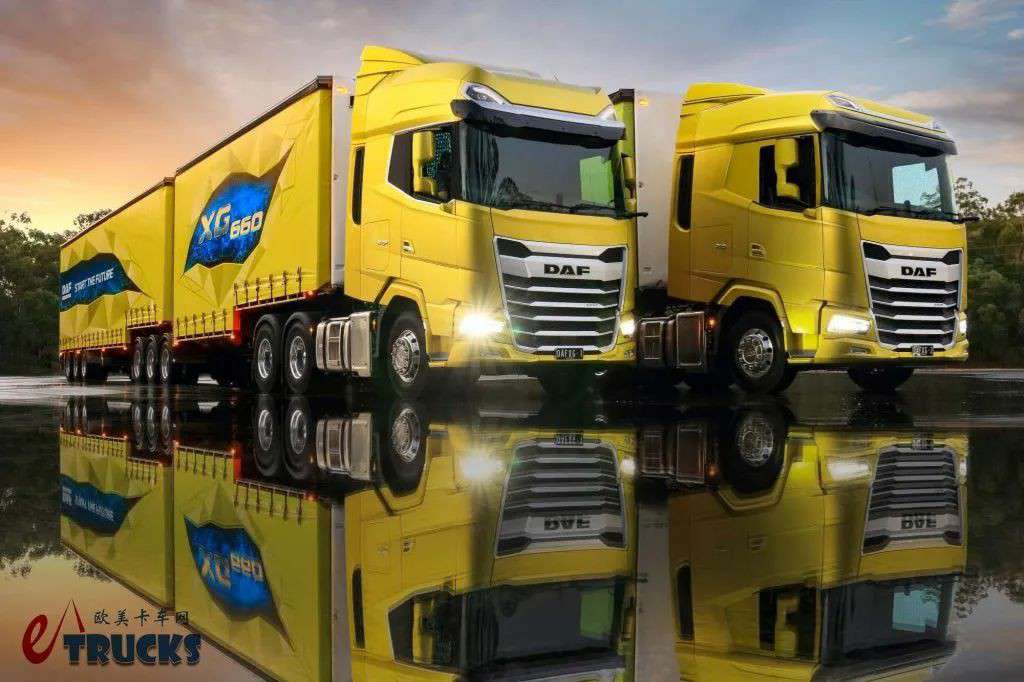 ​​660 caballos de fuerza! ¿El rey DAF llega con motor Cummins? Análisis en imagen del DAF XG+ australiano​​