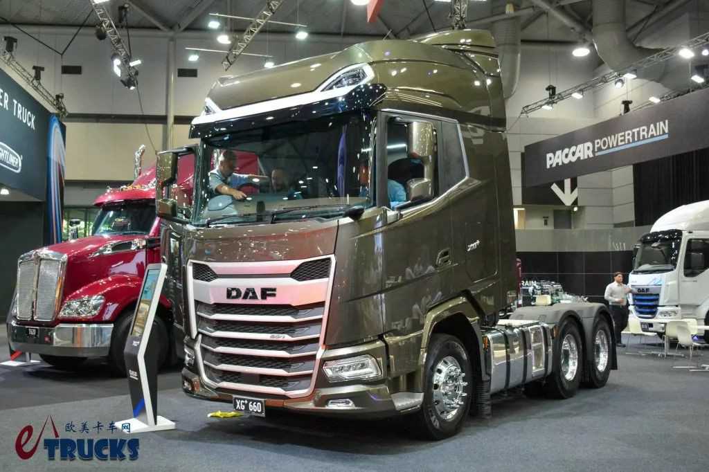 ​​660 caballos de potencia: El DAF XG+ para Australia debuta en el Brisbane Truck Show, ¿otras configuraciones también son diferentes?​​