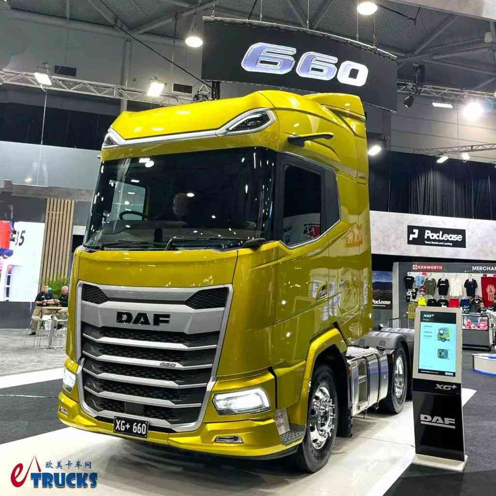 ​​660 caballos de fuerza! ¿El rey DAF llega con motor Cummins? Análisis en imagen del DAF XG+ australiano​​