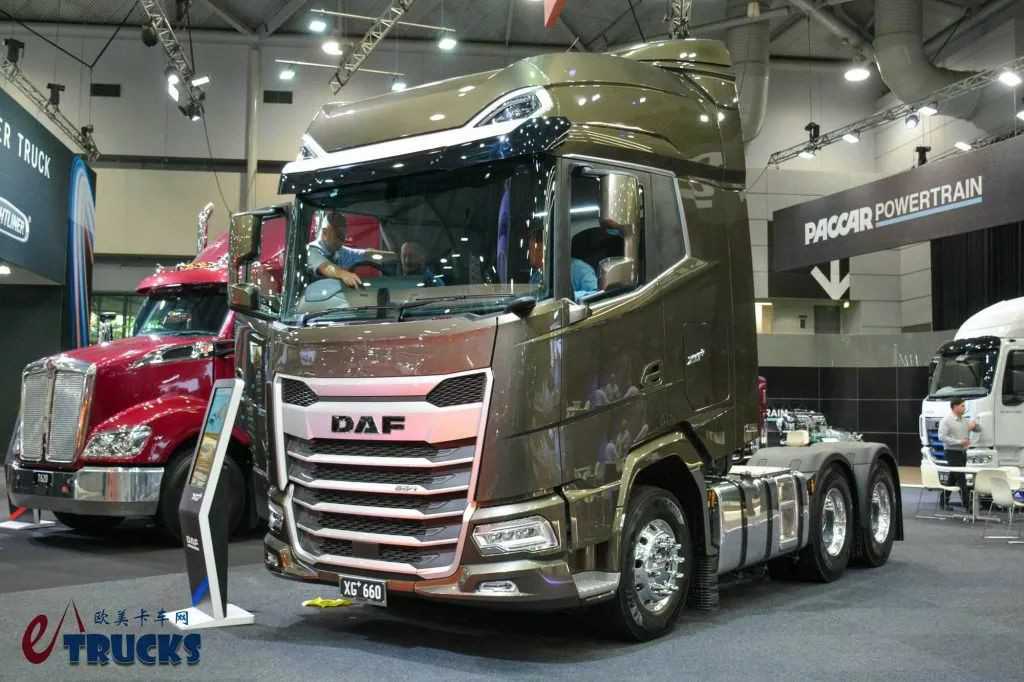 ​​660 caballos de potencia: El DAF XG+ para Australia debuta en el Brisbane Truck Show, ¿otras configuraciones también son diferentes?​​