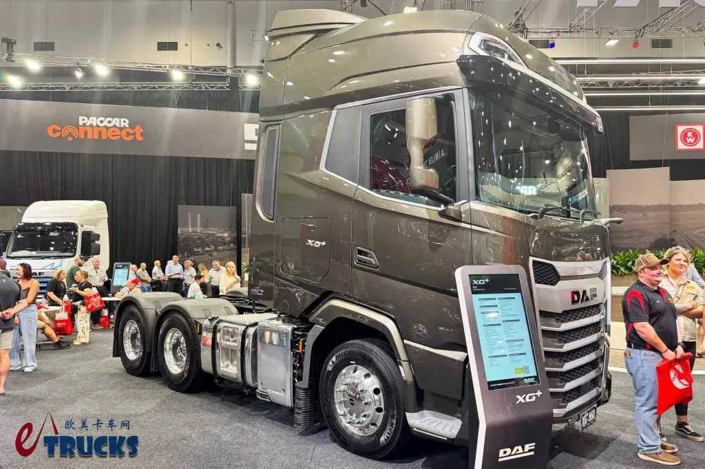 ​​660 caballos de potencia: El DAF XG+ para Australia debuta en el Brisbane Truck Show, ¿otras configuraciones también son diferentes?​​