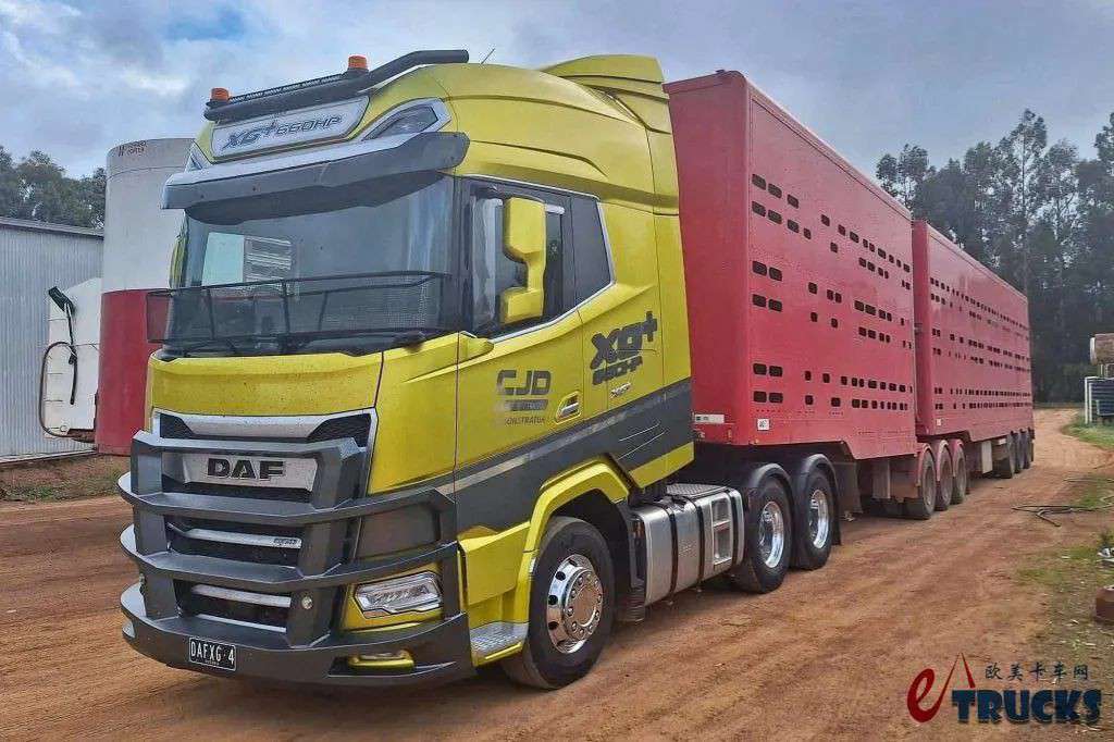 ​​660 caballos de fuerza! ¿El rey DAF llega con motor Cummins? Análisis en imagen del DAF XG+ australiano​​