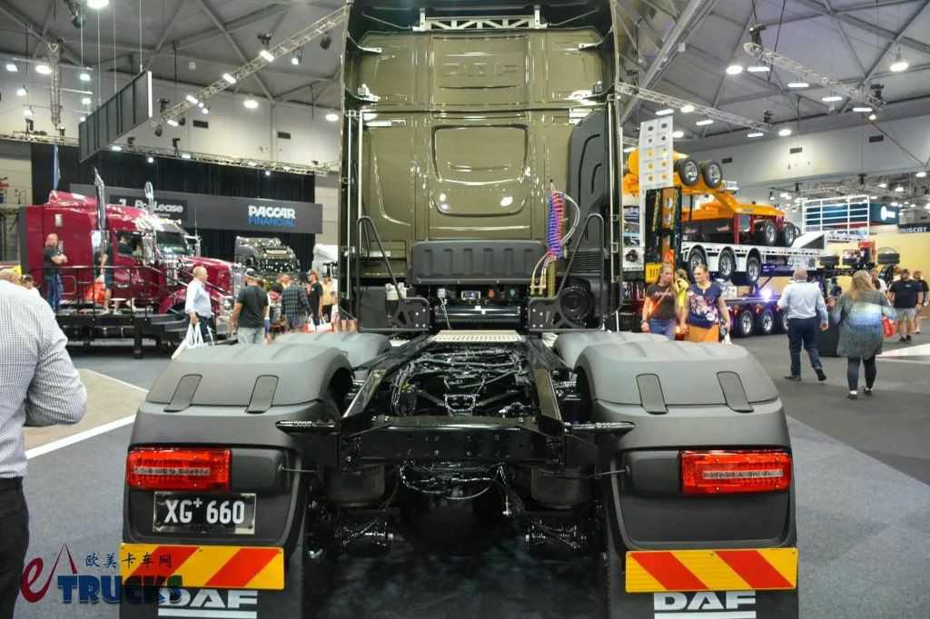 ​​660 caballos de potencia: El DAF XG+ para Australia debuta en el Brisbane Truck Show, ¿otras configuraciones también son diferentes?​​