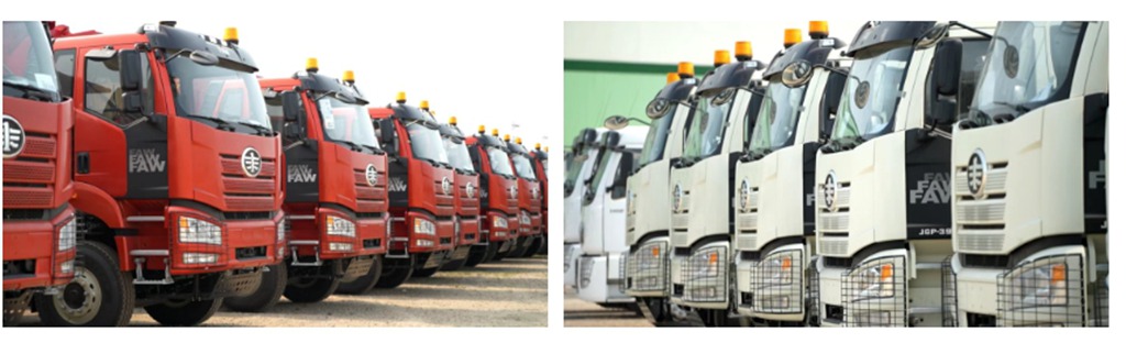 ​​### ¡Rumbo a Guinea! 212 camiones Jiefang entregados con éxito​​