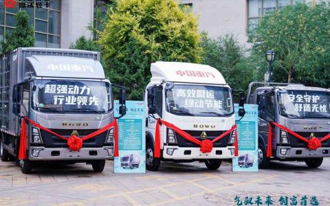 ​​Gran Éxito de la Ceremonia de Lanzamiento de los Camiones Ligeros CNG de SINOTRUCK HOWO​​