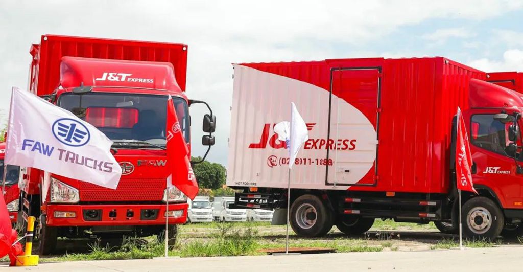FAW Jiefang entrega con éxito 36 vehículos logísticos a J&T EXPRESS en Filipinas
