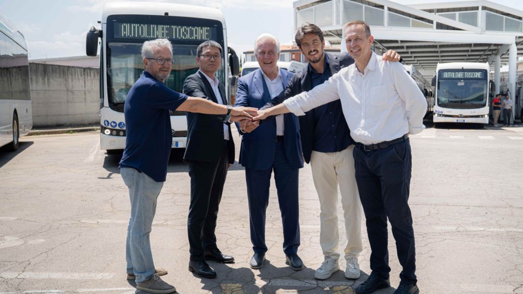 ​​BYD entrega con éxito autobuses eléctricos en Florencia, Italia​​