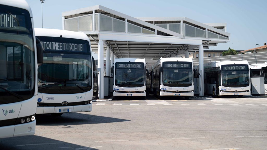 ​​BYD entrega con éxito autobuses eléctricos en Florencia, Italia​​