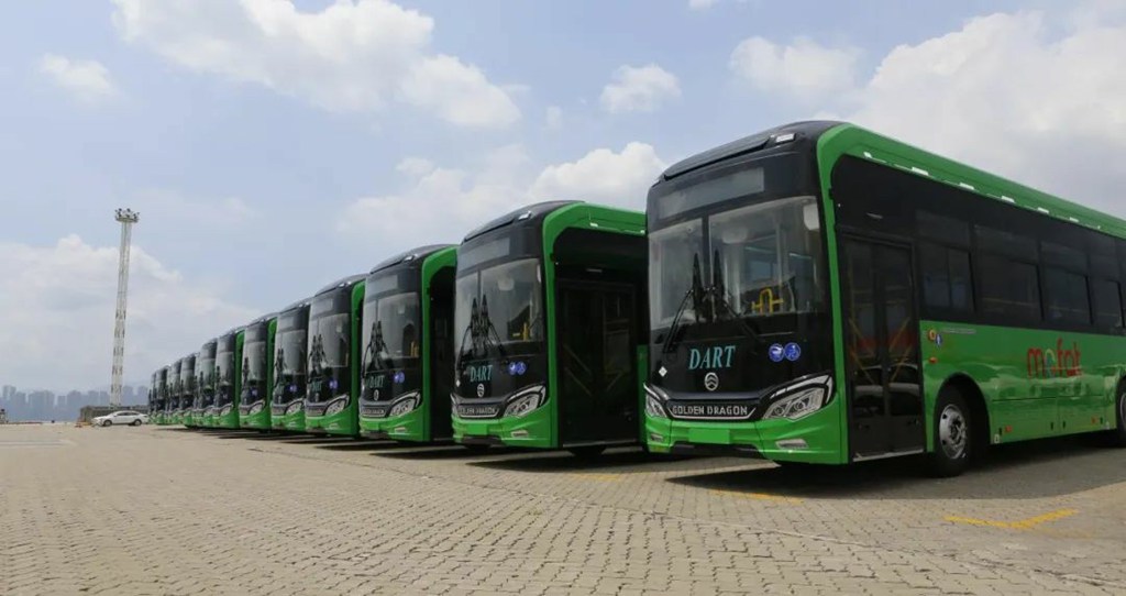 ​​El mayor pedido de BRT para África este año: 200 autobuses GOLDEN DRAGON entregados​​
