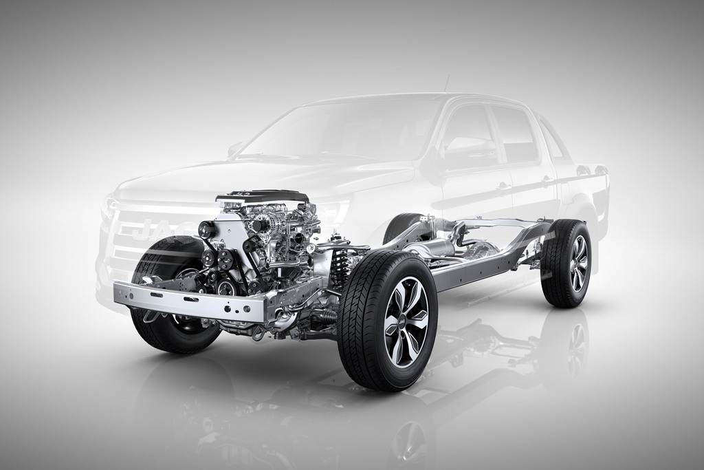 Descifrando el chasis de los JAC Pickups: sin sacudidas en vacío, velocidad con carga, off-road sin miedo