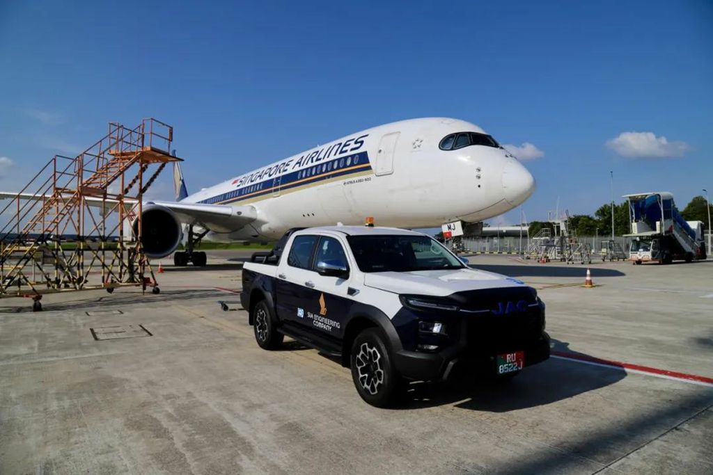 JAC HunTu EV, el camión eléctrico ligero, se entrega con éxito a un grupo empresarial de Singapur