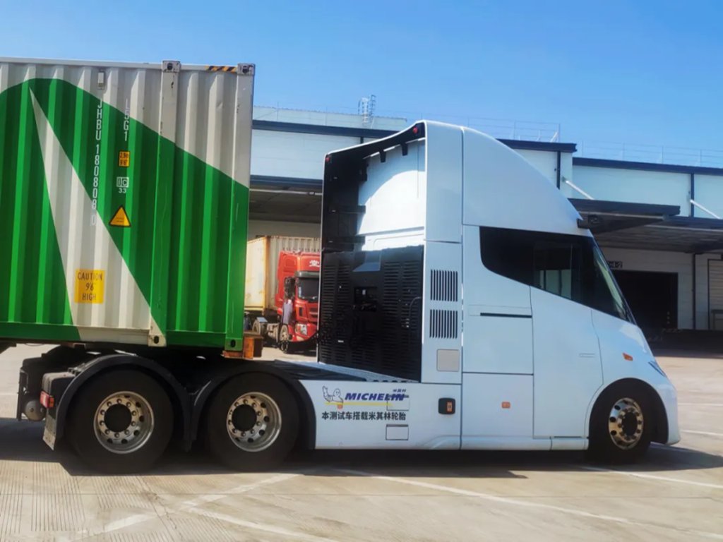 Windrose logra transporte eléctrico de 1,361 km junto a Michelin