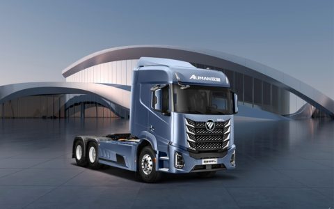600kWh de gran capacidad energética: ¡El Auman Galaxy 5M de FOTON hace que el transporte de carbón, arena y grava sea más eficiente!