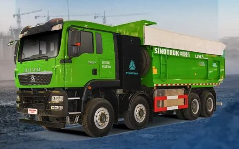 ¡La "placa verde" abre camino: El volquete de nueva energía SINOTRUK HOWO, el "MVP" de la infraestructura urbana!