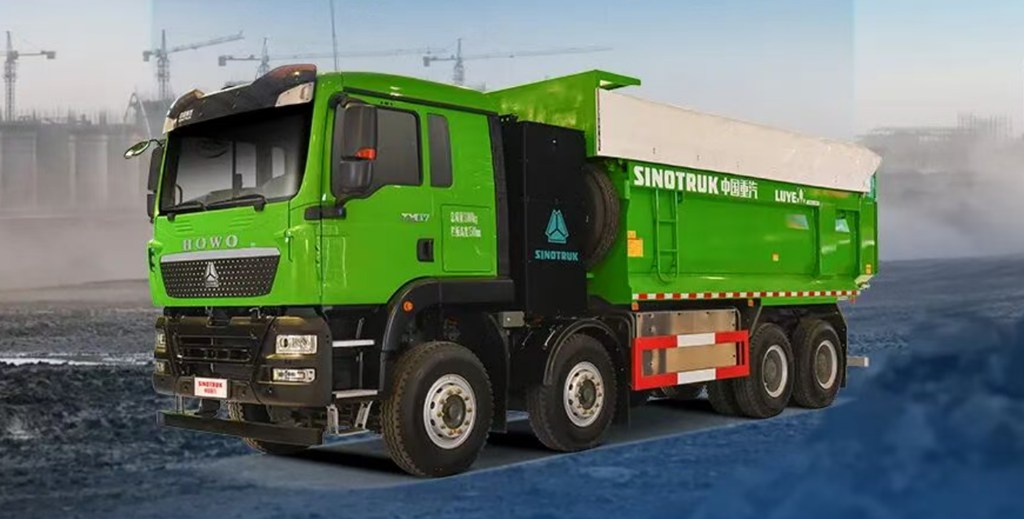 ¡La "placa verde" abre camino: El volquete de nueva energía SINOTRUK HOWO, el "MVP" de la infraestructura urbana!