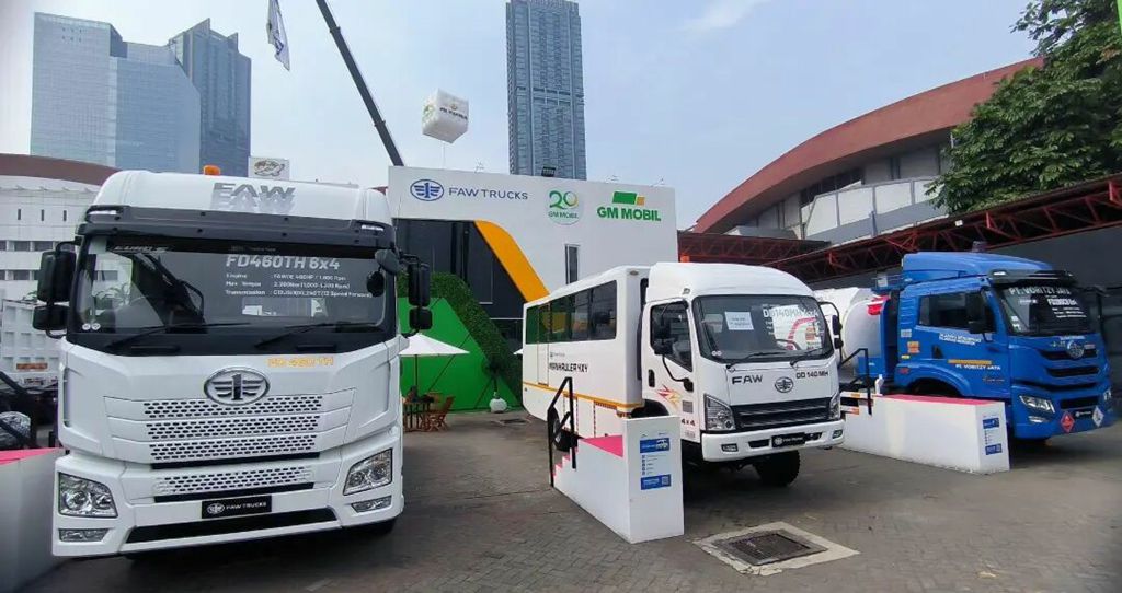 ​​FAW Jiefang conquista a más de 30,000 visitantes en la 23ª Feria Internacional de Minería de Indonesia​​