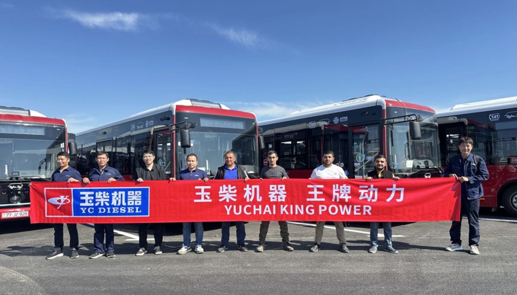 ​​Yuchai Exporta Motores a Azerbaiyán para los Tercer Juegos de los Estados Independientes​​