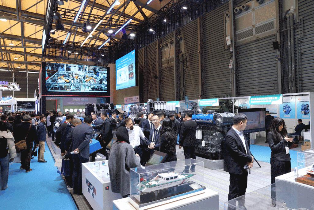 En directo: la potencia naval de Weichai destaca en la Feria Marítima Internacional de China