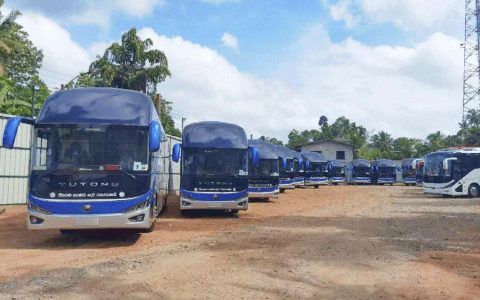 ¡Avanzando con fuerza en el sur de Asia! Weichai entrega en serie vehículos de pasajeros con motor a Sri Lanka