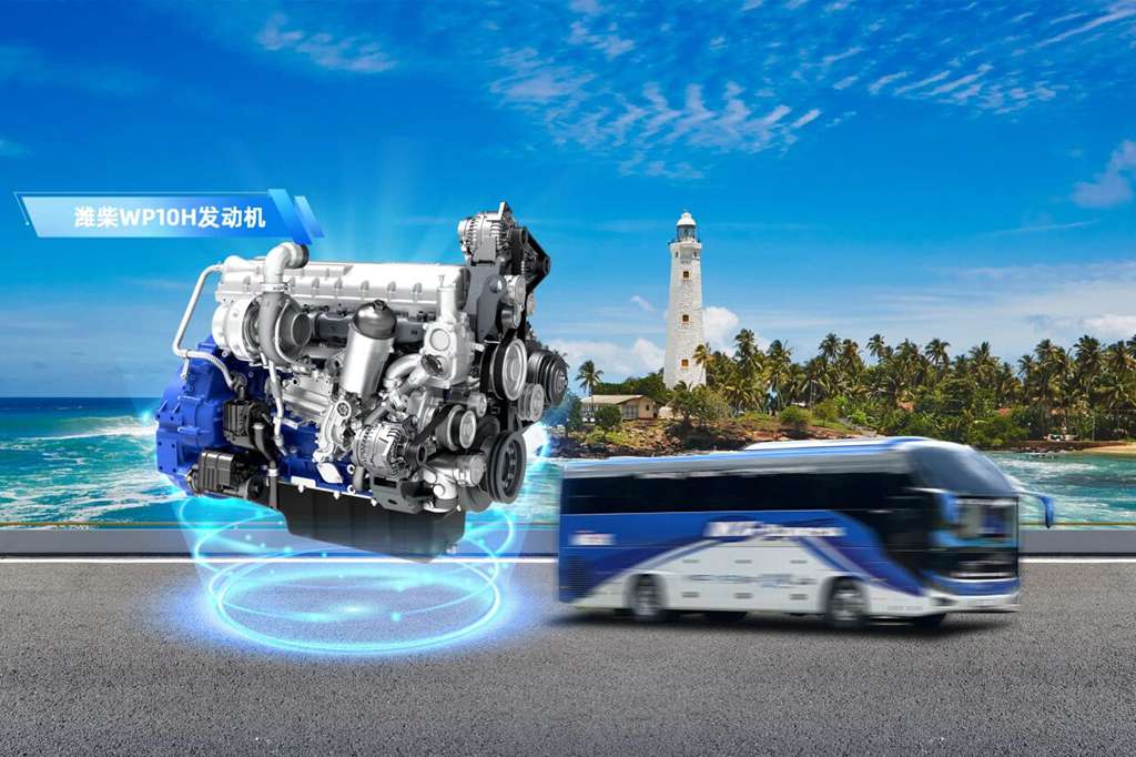 ¡Avanzando con fuerza en el sur de Asia! Weichai entrega en serie vehículos de pasajeros con motor a Sri Lanka