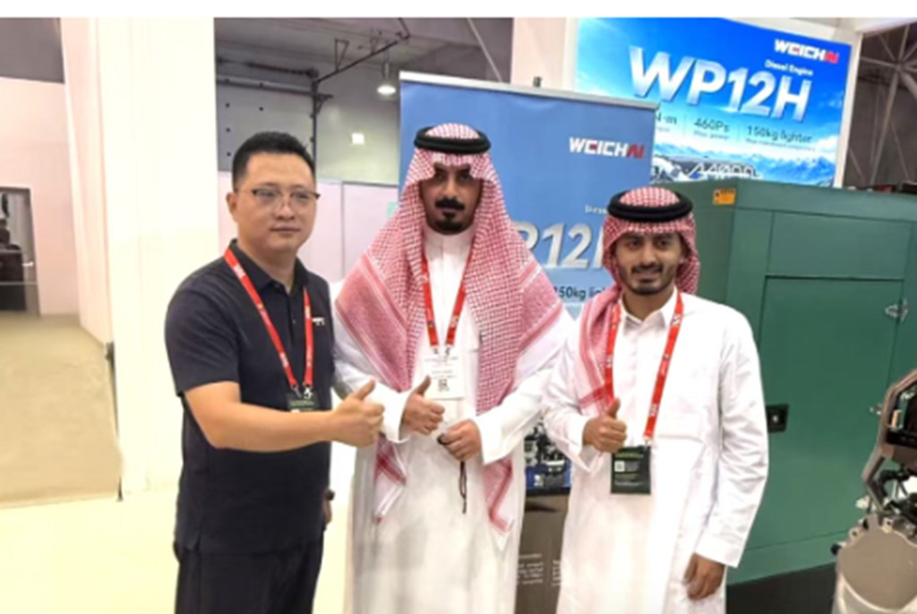 Weichai participa en la Feria Saudí de Almacenamiento y Logística 2026.