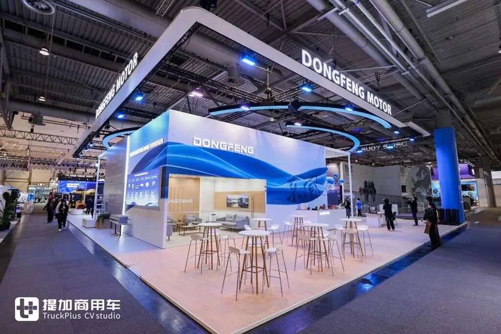 三辆车,三辆车,一辆车,一个平台:东风在汉诺威展示了完整的商用车。