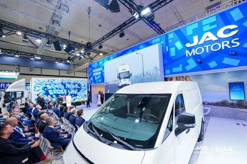 JAC Group brilla en el Salón IAA de Hannover con cuatro modelos de nueva energía