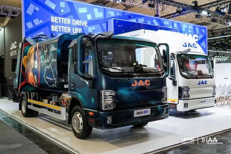JAC Group brilla en el Salón IAA de Hannover con cuatro modelos de nueva energía
