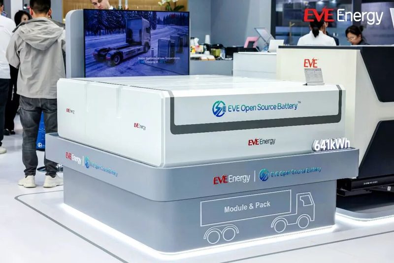 EVE Energy presenta su batería de código abierto AI Battery en el IAA 2026