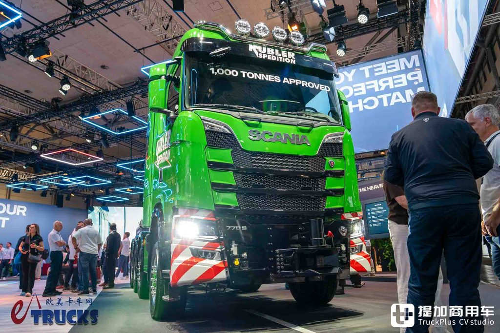 IAA 2026: ¡llegó el rey de las mil toneladas de Scania! Tracción 8x6 con V8 de 770 CV — análisis a fondo del tractor 770 S para transporte de grandes cargas