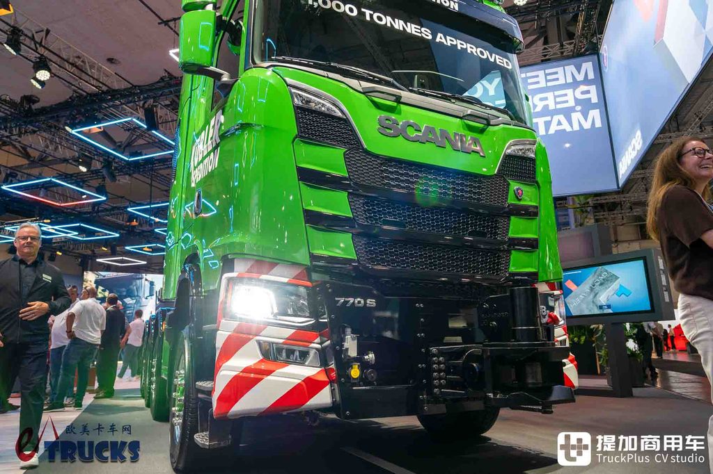 IAA 2026: ¡llegó el rey de las mil toneladas de Scania! Tracción 8x6 con V8 de 770 CV — análisis a fondo del tractor 770 S para transporte de grandes cargas