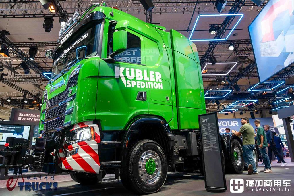 IAA 2026: ¡llegó el rey de las mil toneladas de Scania! Tracción 8x6 con V8 de 770 CV — análisis a fondo del tractor 770 S para transporte de grandes cargas