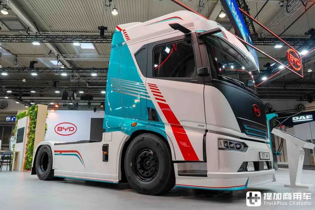 IAA 2026: ¡tracción eléctrica de 1.000 CV + carga de megavatios, y cinco estrellas de seguridad! Análisis completo del tractor eléctrico puro BYD ETT 44